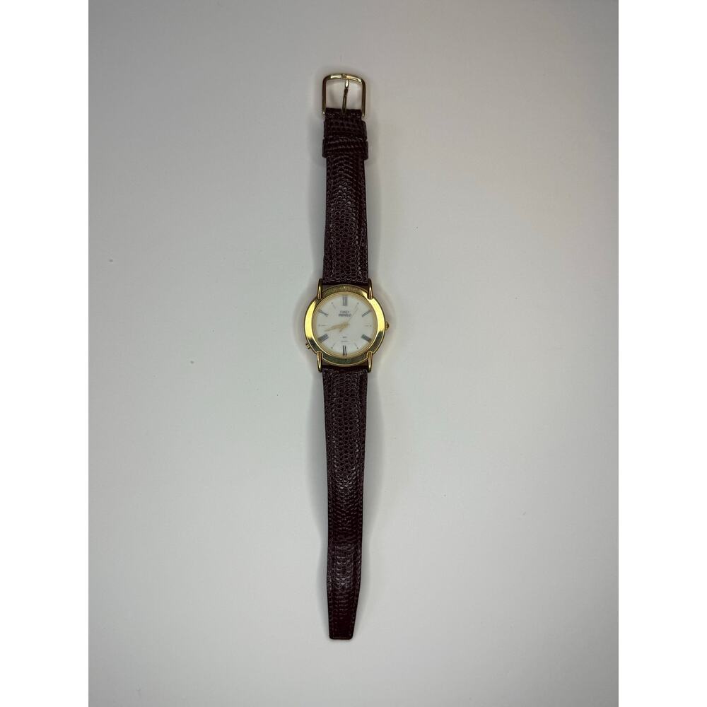 Vintage TIMEX Indiglo Genuine Leather Men's Watch EXCELLENT CONDITION - Picture 2 of 5
